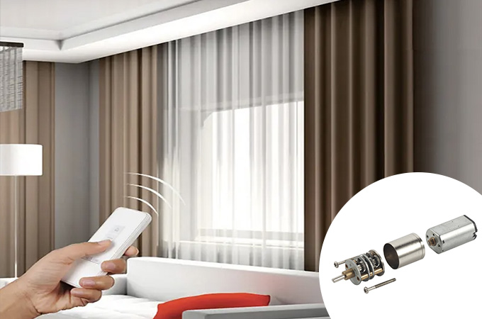 Мотор оконного занавеса