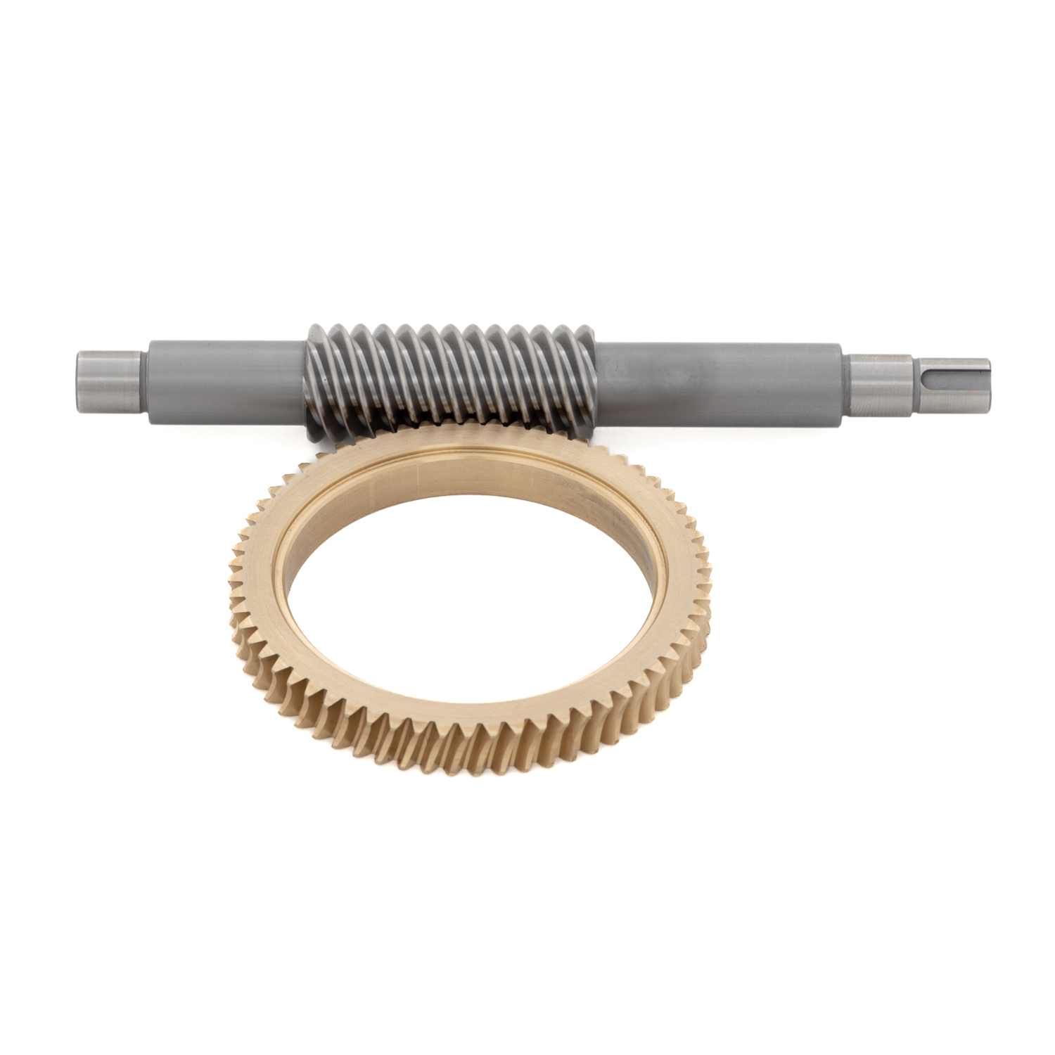 Индивидуальная червячная шестерня и колесо червя