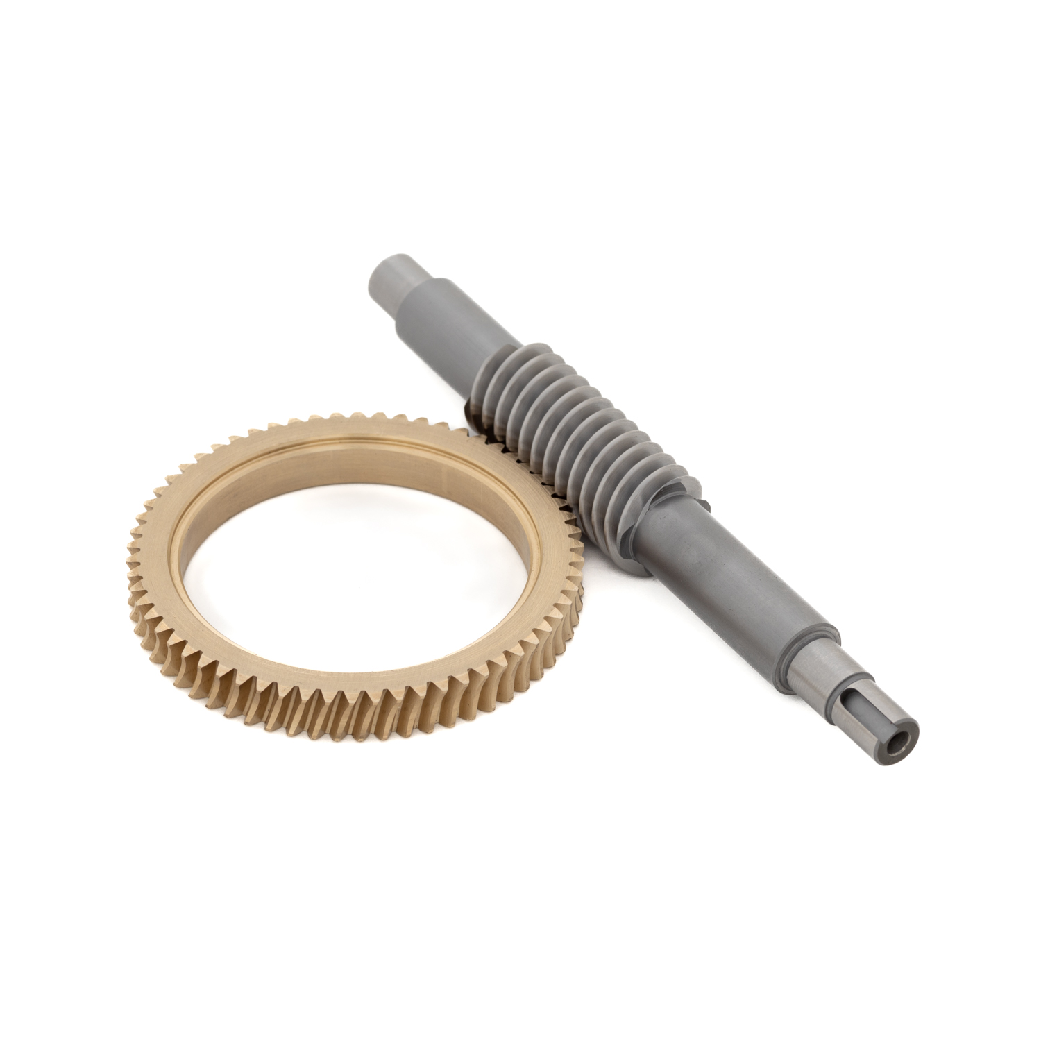 Индивидуальная червячная шестерня и колесо червя