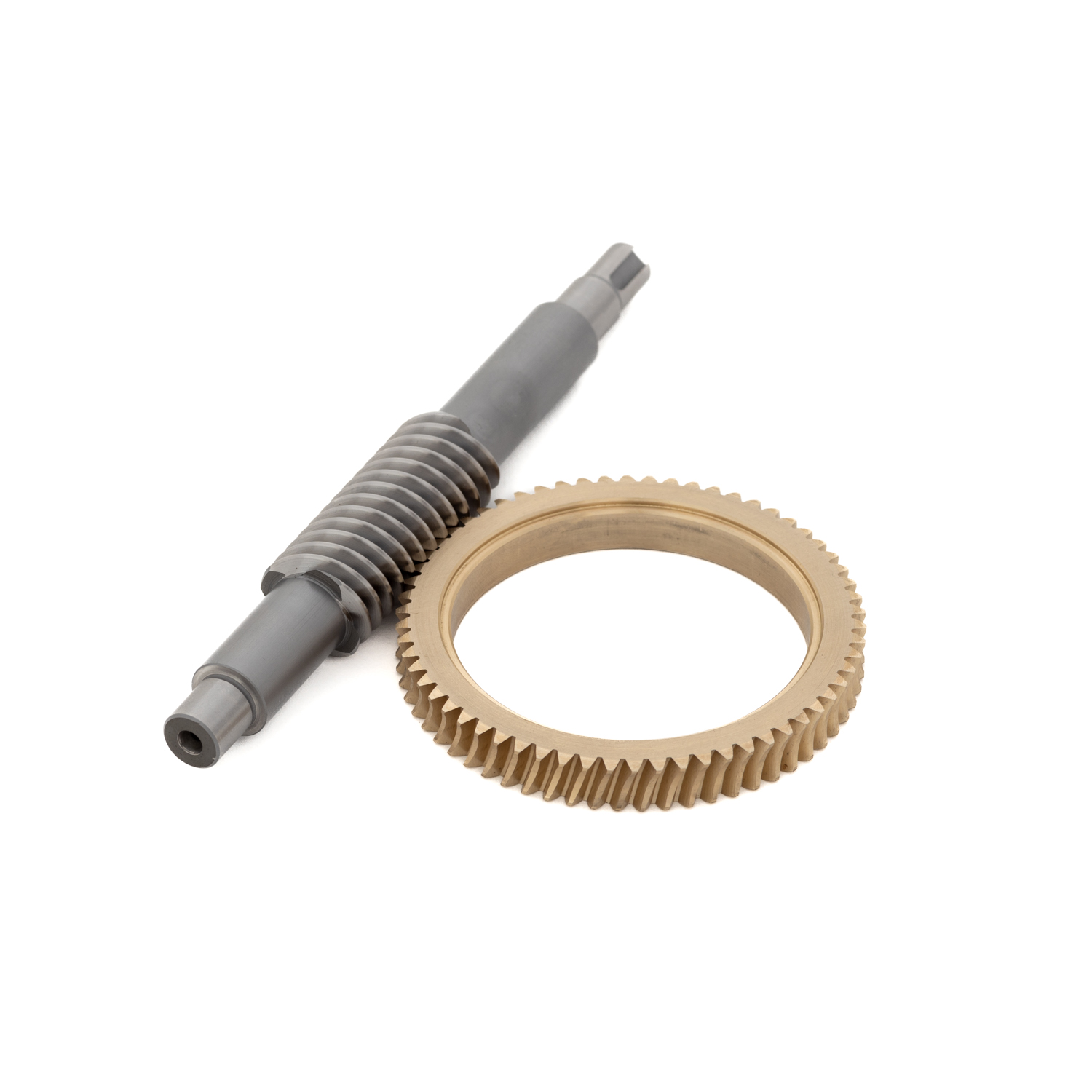 Индивидуальная червячная шестерня и колесо червя