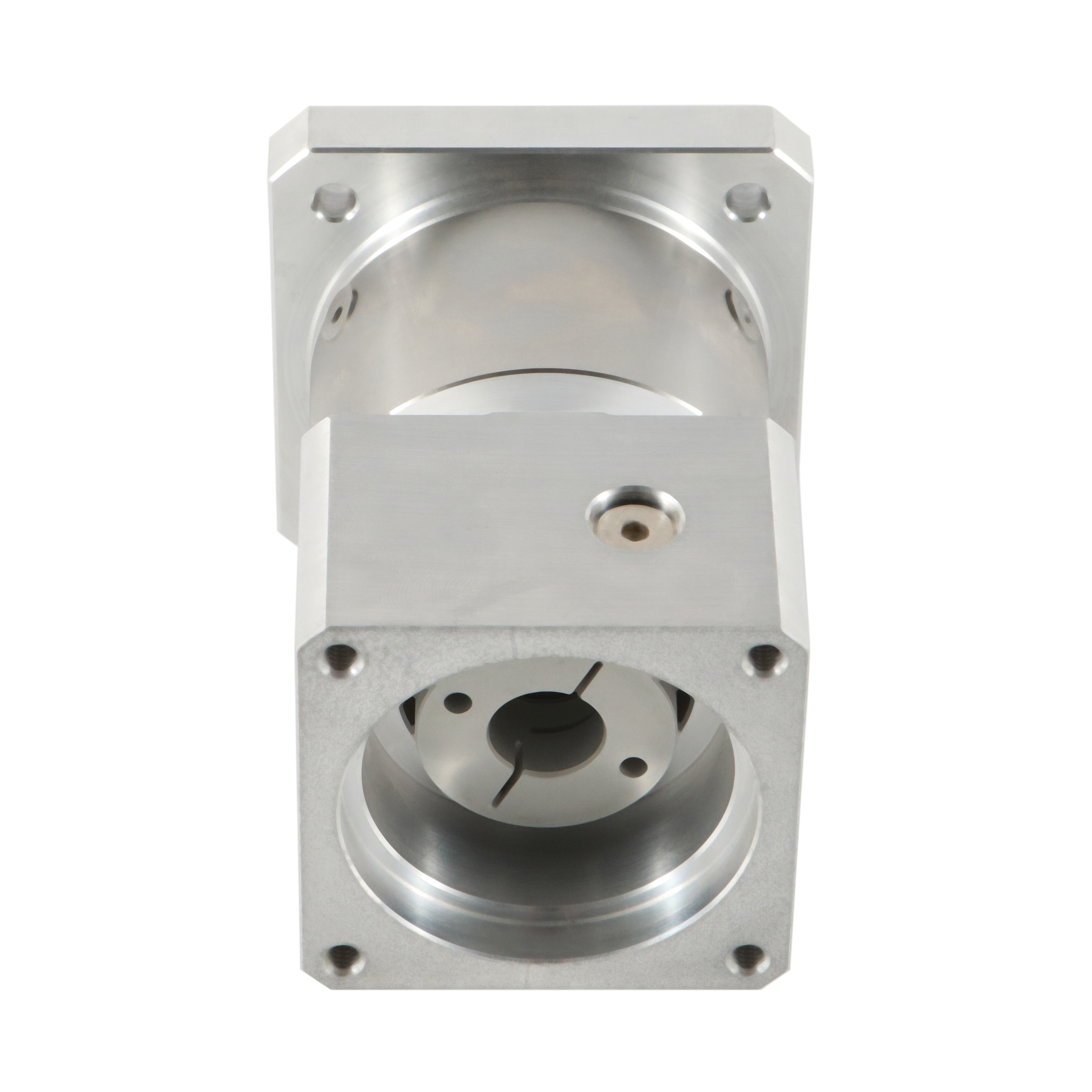 Высокоточный планетарный редуктор с низким люфтом, квадратный фланцевый редуктор для серводвигателя